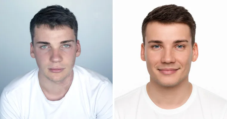 Before and after example 2